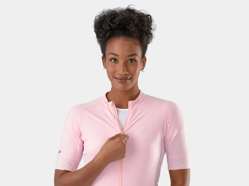 Trek Circuit Women's Cycling Short Sleeve Jersey in Blush-4
